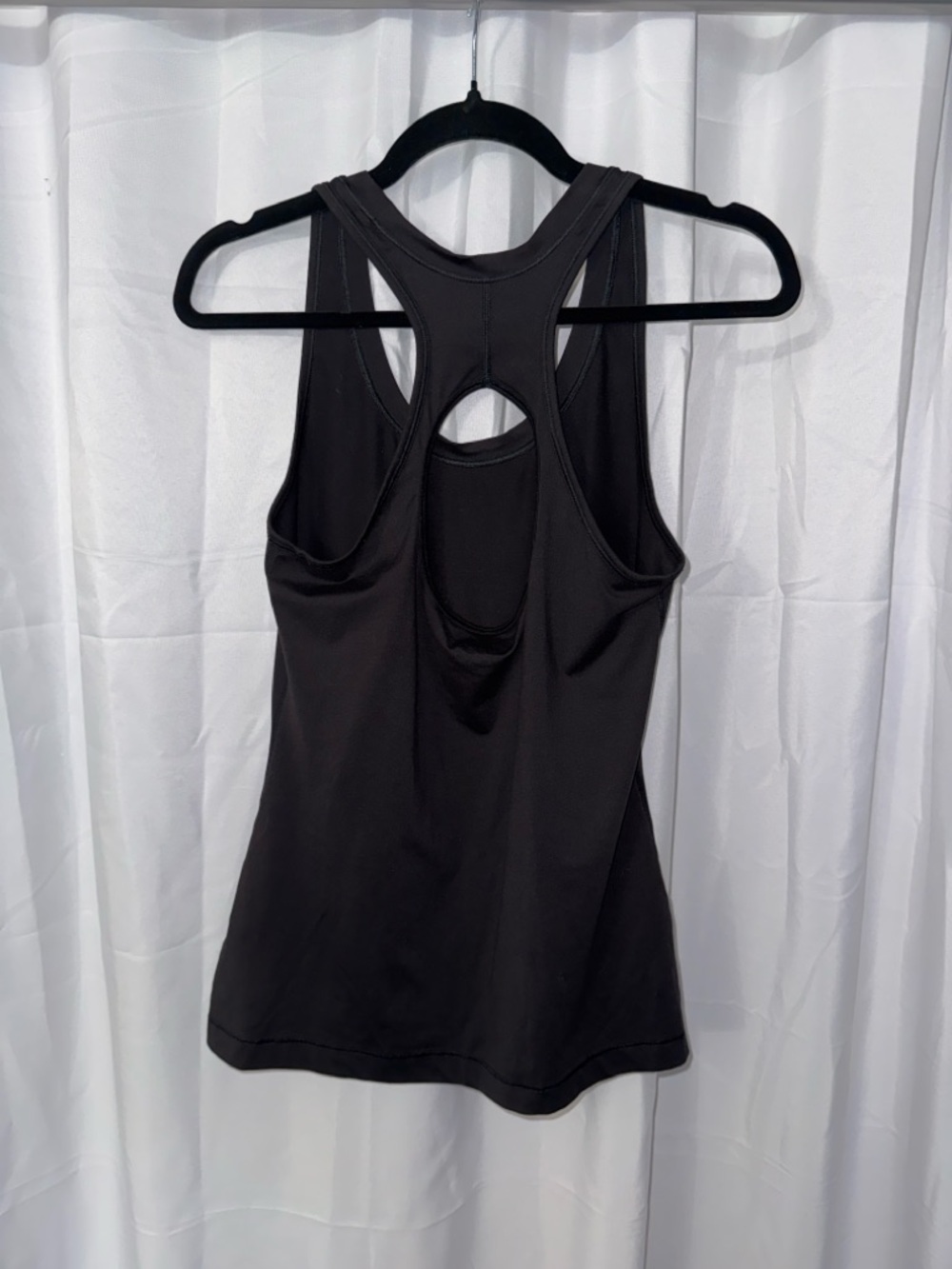 Athleta Black Racerback Performance Tank - Picture 2 of 6